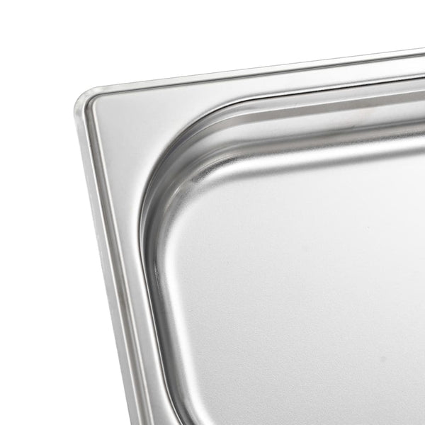 Gastronormbehälter GN 1/4, 40mm, Edelstahl, 12er-Set