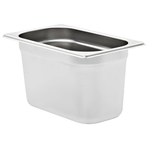 GN 1/4 Edelstahl Gastronormbehälter 4er Set