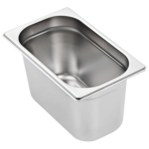 GN 1/4 Edelstahl Gastronormbehälter 4er Set