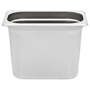 GN 1/4 Gastronormbehälter Edelstahl 4er Set