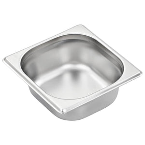 Gastronormbehälter GN 1/6 Edelstahl, 12er-Set