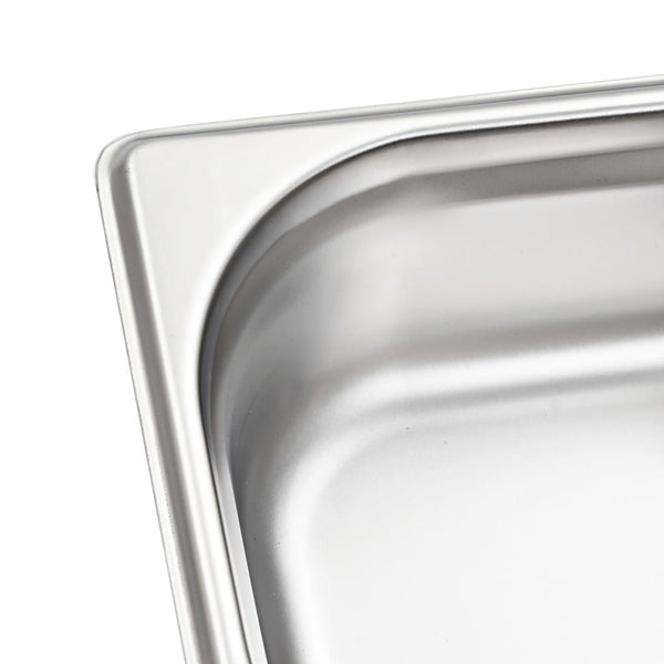 Gastronormbehälter GN 1/6 Edelstahl, 12er-Set