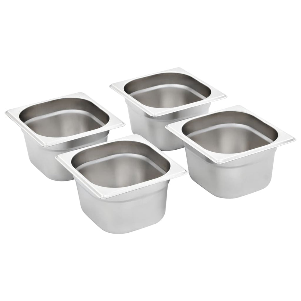 GN 1/6 Gastronormbehälter, 100mm, 12er Set