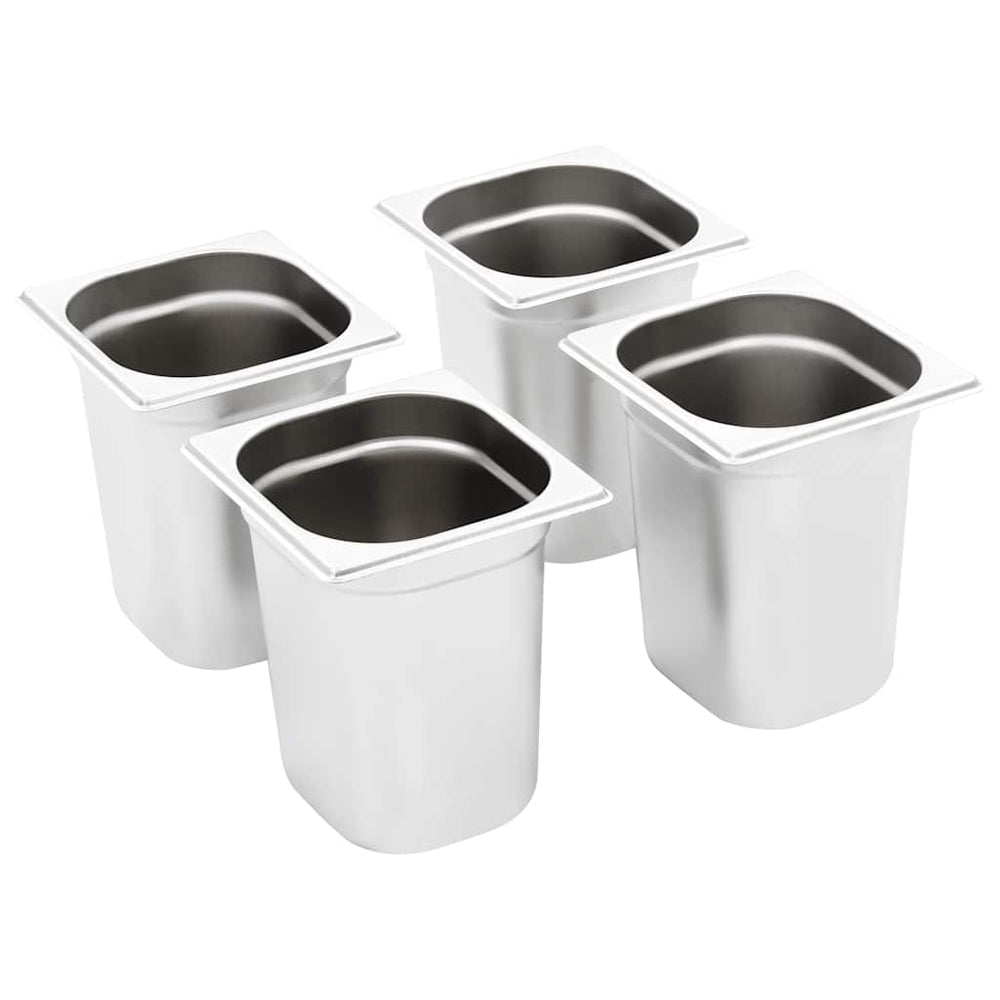 GN 1/6 Gastronormbehälter, 200mm, 8er Set