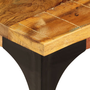 vidaXL Table basse 100x60x35 cm en bois de récupération massif