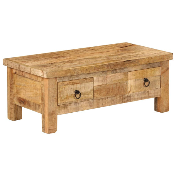Couchtisch 90x45x35 cm Massivholz Mango