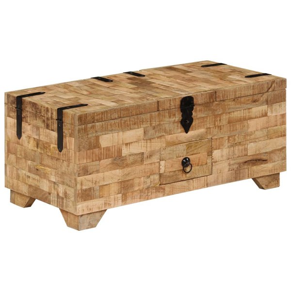 Couchtisch Massivholz Mango 80x40x35 cm