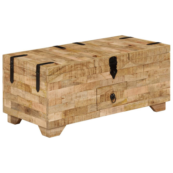 Couchtisch Massivholz Mango 80x40x35 cm