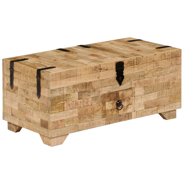Couchtisch Massivholz Mango 80x40x35 cm
