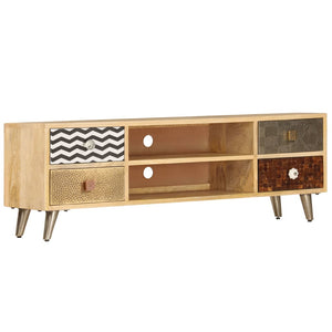 TV-Schrank 120x30x40 cm Massivholz Mango