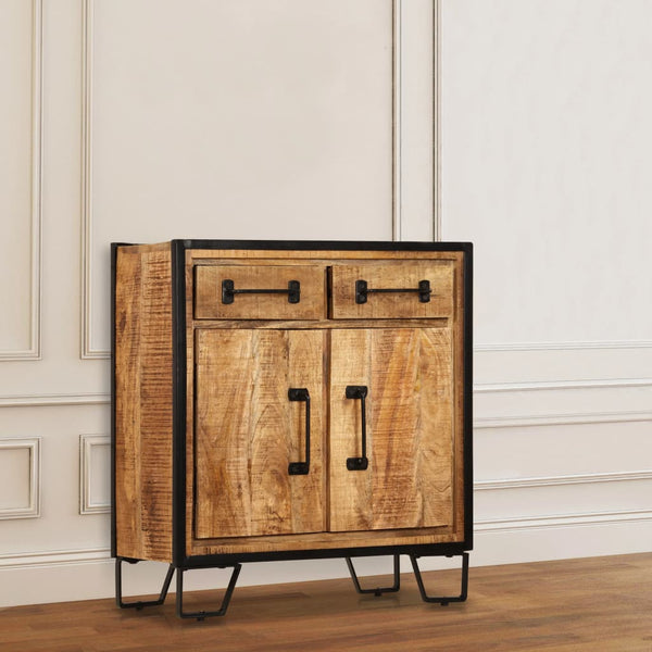 Sideboard 65x30x70 cm Massivholz Mango