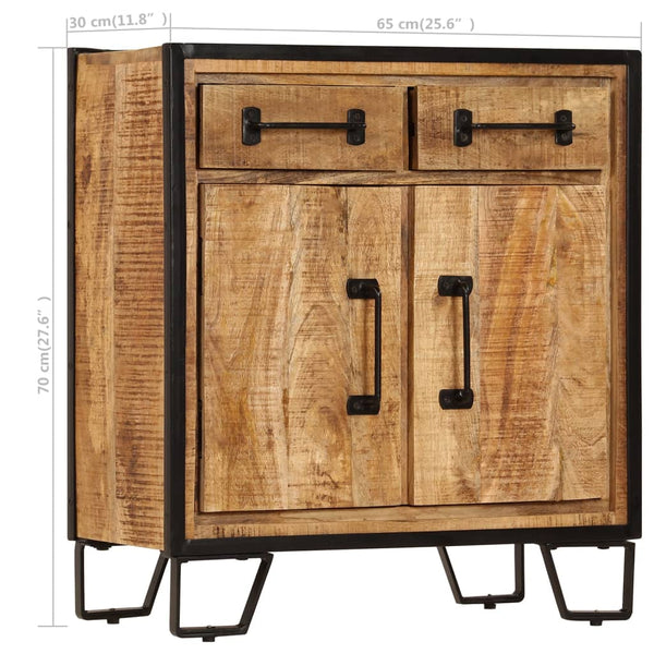 Sideboard 65x30x70 cm Massivholz Mango