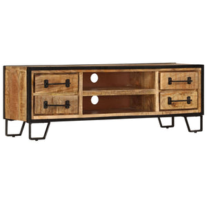 TV-Schrank mit Schubladen 120x30x40 cm Massivholz Mango