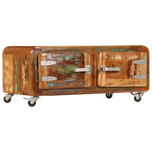 vidaXL Table basse 85x55x40 cm Bois de récupération massif