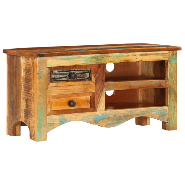 TV-Schrank 80x30x40 cm Altholz Massiv