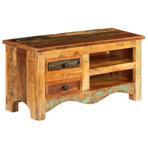 TV-Schrank 80x30x40 cm Altholz Massiv
