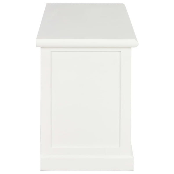 TV-Schrank Weiß 90x30x40 cm Holz