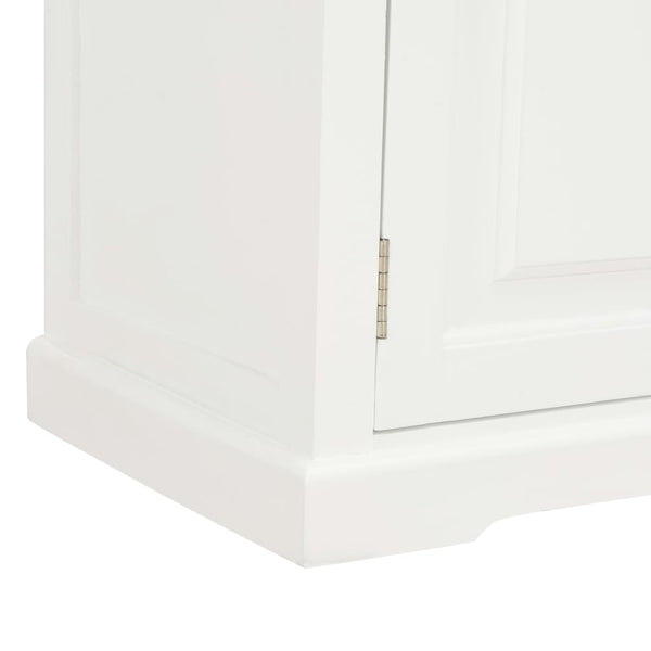 TV-Schrank Weiß 90x30x40 cm Holz