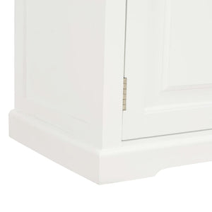 TV-Schrank Weiß 90x30x40 cm Holz