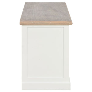 TV-Schrank Weiß 90x30x40 cm Holz