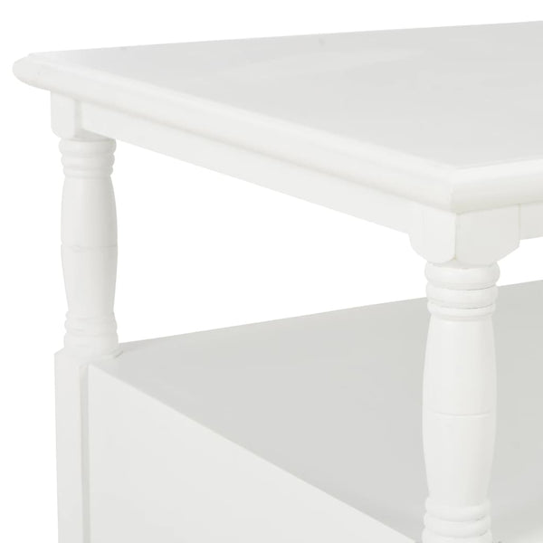Couchtisch Weiß 100×55×45 cm Holz
