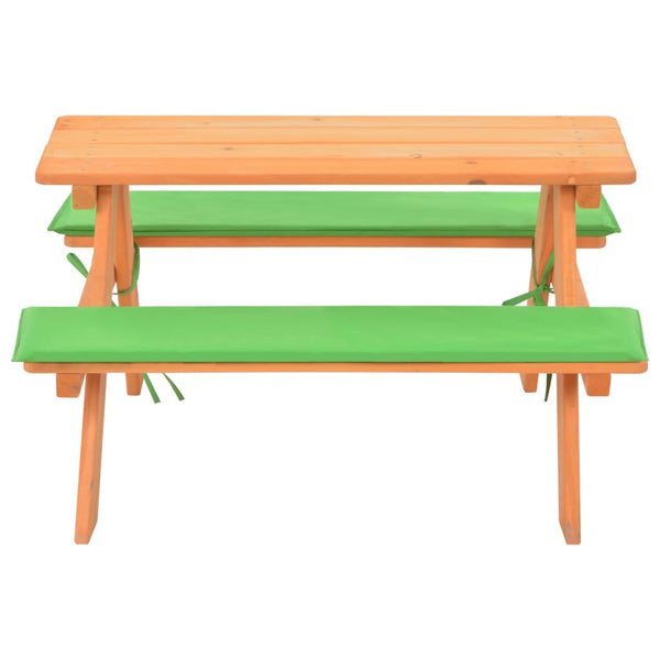 Kinder Picknicktisch Massivholz Tanne