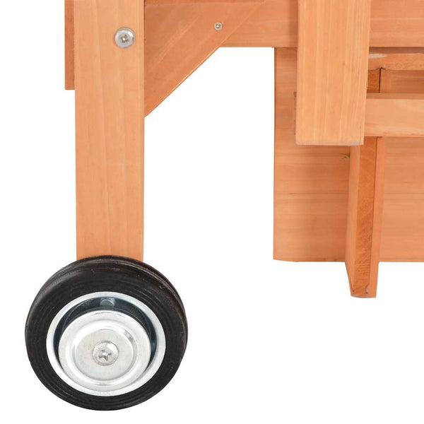 vidaXL Maison de jeux pour enfants avec bac à sable Bois de sapin Bleu UV50