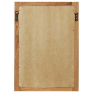 Spiegel 50x70 cm Eiche Massivholz