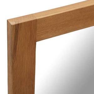 Spiegel 50x70 cm Eiche Massivholz
