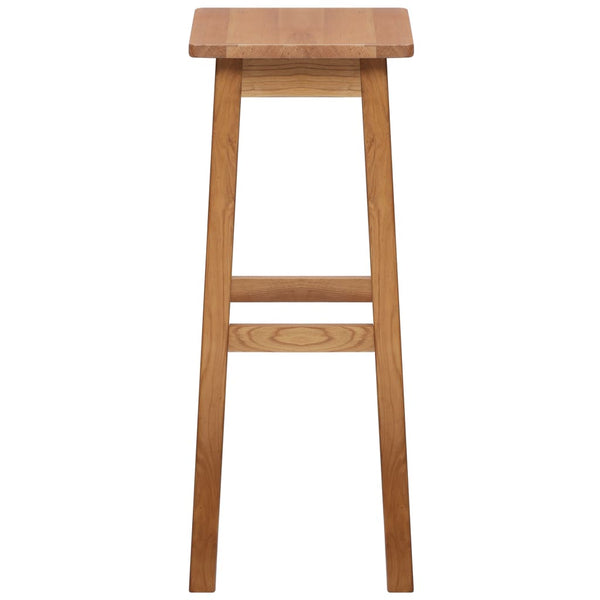 3-tlg. Bar-Set Massivholz Eiche