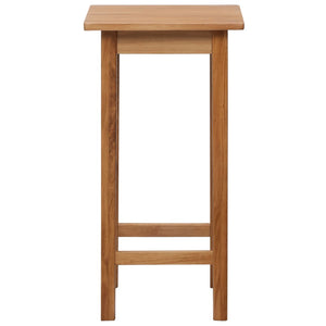 3-tlg. Bar-Set Massivholz Eiche