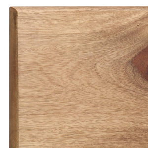 vidaXL Étagères murales 2 pcs 58x26x20 cm bois d'acacia massif