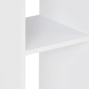 Table de bar vidaXL blanc 60x60x110 cm
