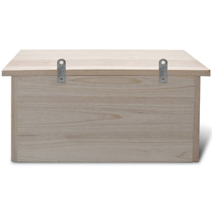 Spatzenhaus 2 Stk. Holz 44 x 15,5 x 21,5 cm