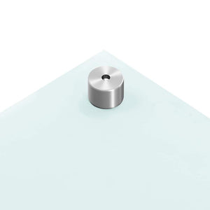 Küchenrückwand Milchweiß 70x50 cm Hartglas