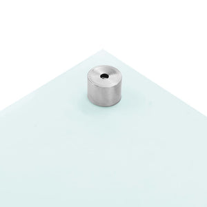 Küchenrückwand Milchweiß 100x40 cm Hartglas