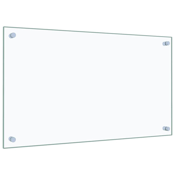 Küchenrückwand Transparent 70×40 cm Hartglas
