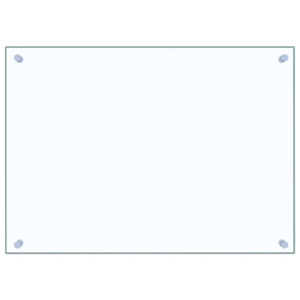 Küchenrückwand Transparent 70x50 cm Hartglas