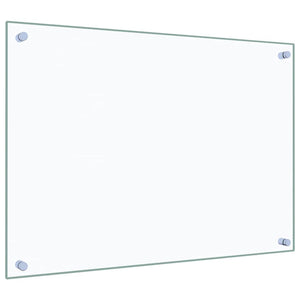 Küchenrückwand Transparent 70x50 cm Hartglas