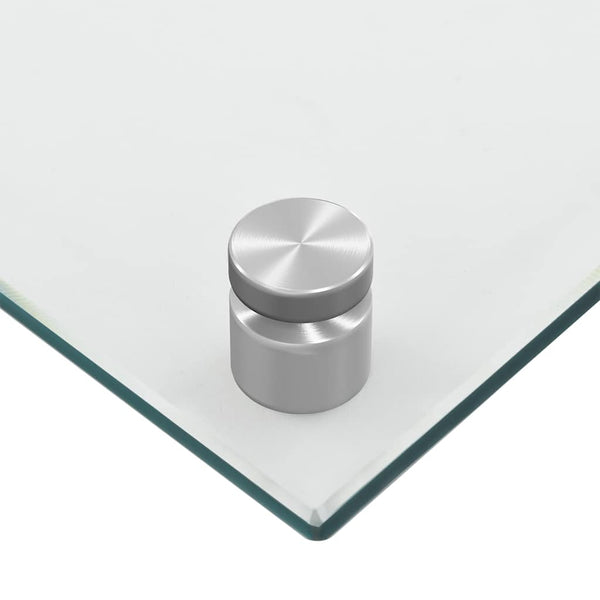 Küchenrückwand Transparent 70x50 cm Hartglas