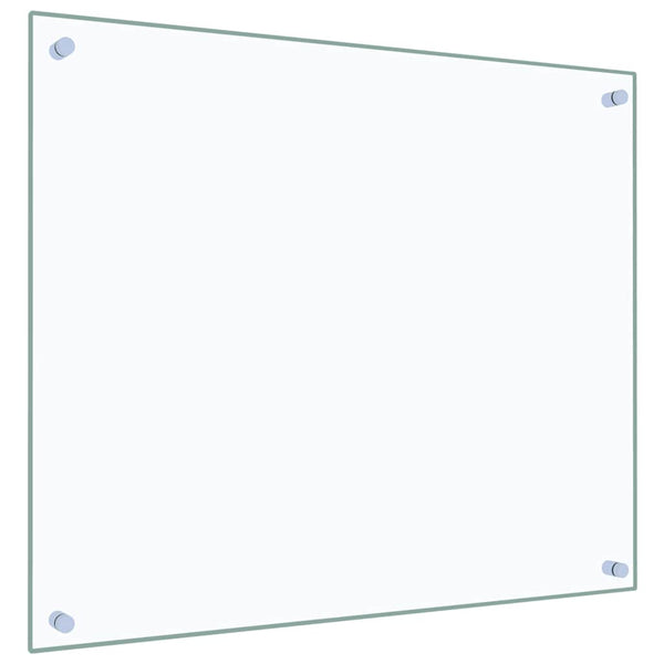Küchenrückwand Transparent 70x60 cm Hartglas