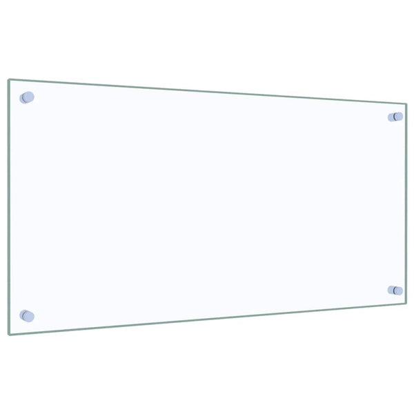Küchenrückwand Transparent 80×40 cm Hartglas