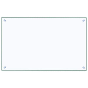 Küchenrückwand Transparent 80×50 cm Hartglas