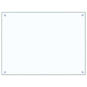 Küchenrückwand Transparent 80x60 cm Hartglas