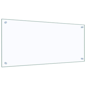 Küchenrückwand Transparent 90×40 cm Hartglas