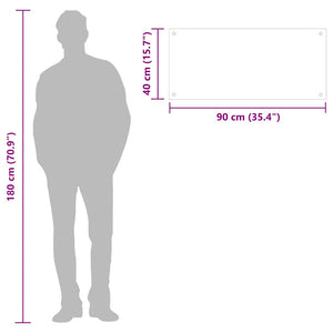 vidaXL Fond de hotte Transparent 90x40 cm Verre Trempé