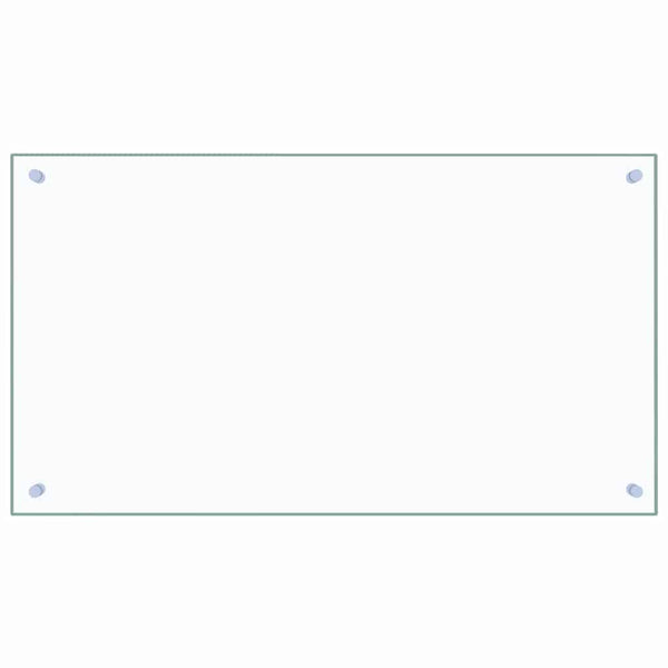 Küchenrückwand Transparent 90×50 cm Hartglas