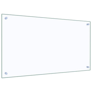 Küchenrückwand Transparent 90×50 cm Hartglas