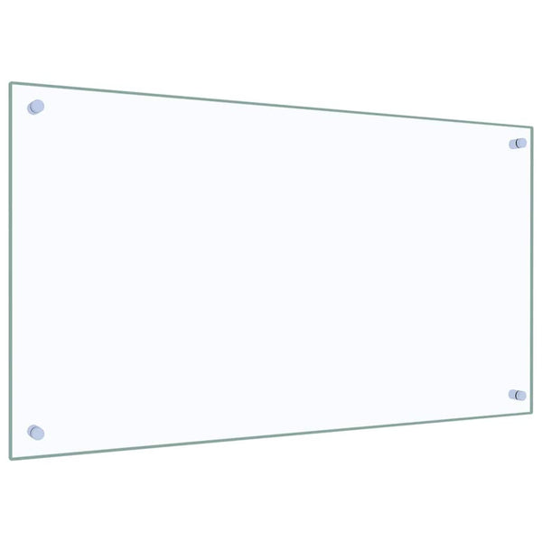 Küchenrückwand Transparent 90×50 cm Hartglas