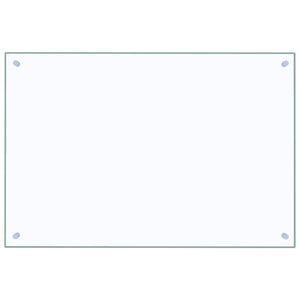 Küchenrückwand Transparent 90×60 cm Hartglas